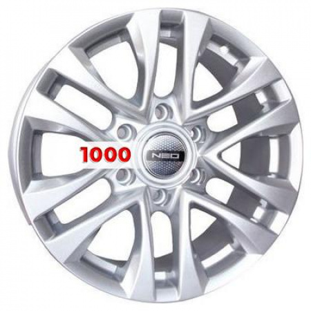 7,5*17 6*139,7 ET25 106,1 Neo 732 Silver - 1