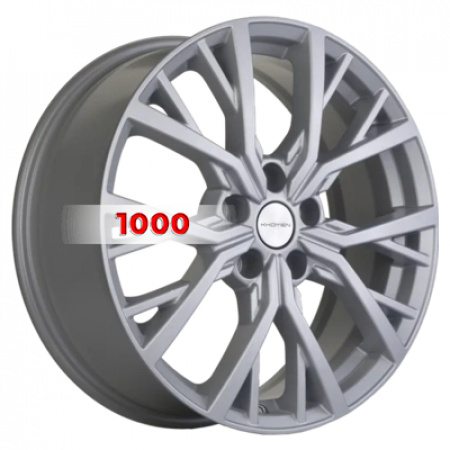 7*18 5*114,3 ET37 66,5 Khomen Wheels KHW1806 F-Silver (Dargo/Jolion) - 1
