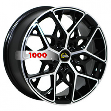 7,5*18 5*114,3 ET45 67,1 Cross Street CR-20 BKF - 1