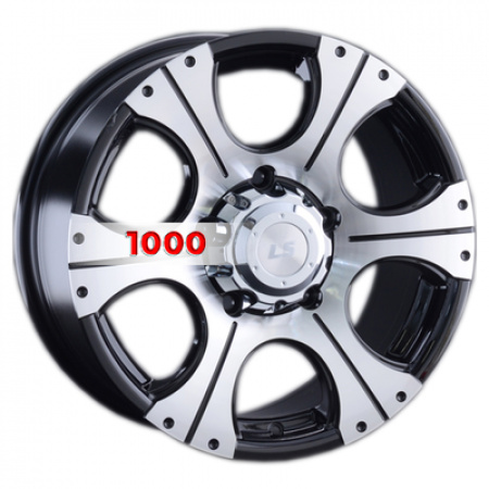 8*17 5*150 ET55 110,1 LS 867 BKF (Колпак+лого) - 1