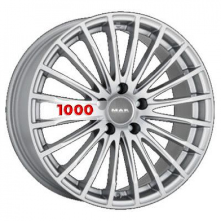 7,5*17 5*112 ET45 66,6 MAK Starlight Silver - 1