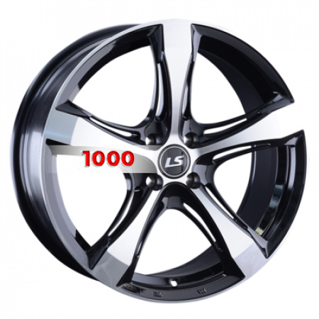 7,5*17 4*100 ET40 60,1 LS 1053 BKF (конус) - 1