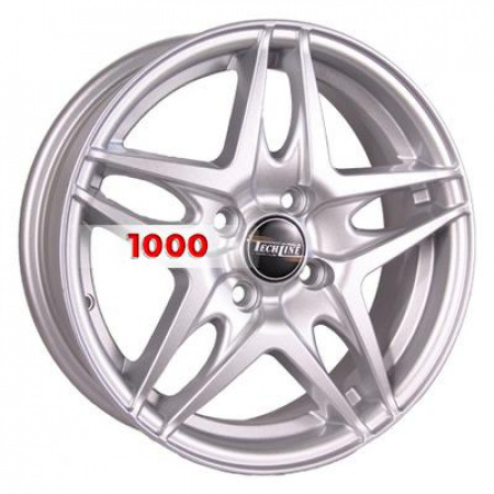 6*15 4*98 ET35 58,6 TechLine 530 Silver - 1