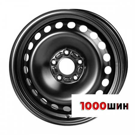 6*14 5*100 ET43 57,1 Trebl 7280 Black - 1