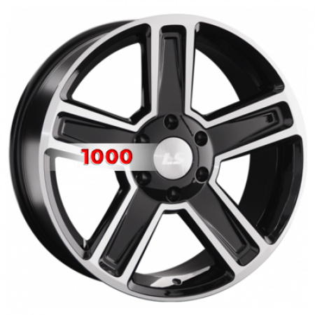 8*18 6*139,7 ET20 106,1 LS 1296 BKF (конус, Колпак+лого) - 1