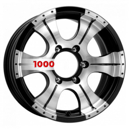 8*16 6*139,7 ET0 108,5 КиК Байконур (КС473) Алмаз черный - 1