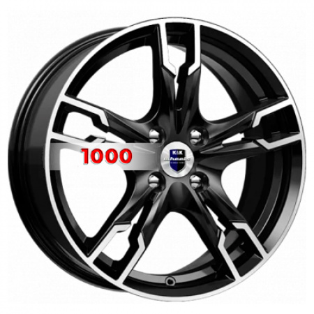 7*17 5*108 ET43 67,1 КиК Солар (КС875) Алмаз черный SK - 1