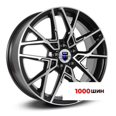 7*18 5*114,3 ET35 60,1 КиК Вудроф Алмаз черный - 1