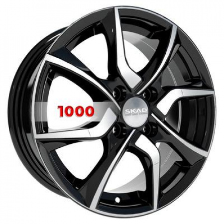 6*15 4*108 ET27 65,1 Скад Тулон (КЛ233) Алмаз - 1