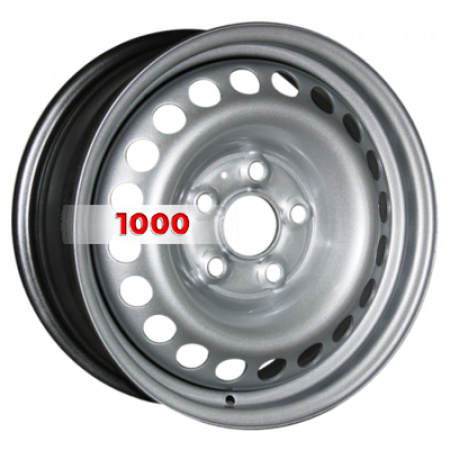 5,5*16 5*160 ET56 65,1 Trebl 9597 Silver - 1