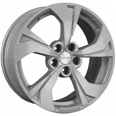 7*17 5*108 ET40 54,1 Khomen Wheels KHW1724 F-Silver (Jac/Москвич 3) - 1