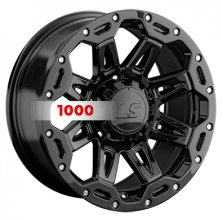 9*17 5*150 ET30 110,1 LS 1346 BK (конус, Колпак+лого) - 1