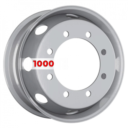 6,75*17,5 8*275 ET130 221 Asterro 8/275/221/130 Silver - 1