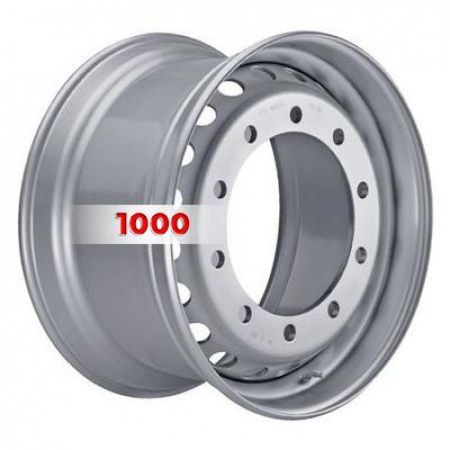 14*19.5 10*335 ET120 281 Asterro 10/335/281/120 Silver - 1