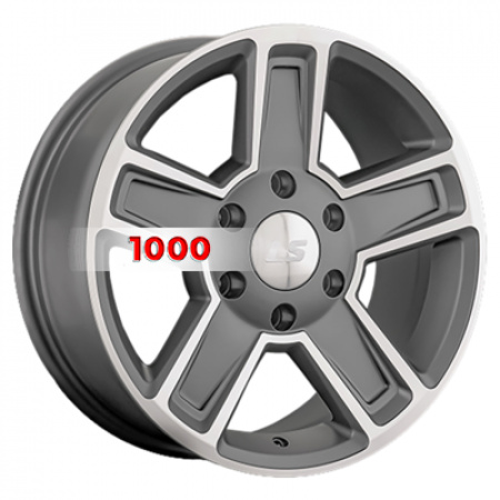 8*17 6*139,7 ET38 100,1 LS 1296 MGMF (конус, Колпак+лого) - 1