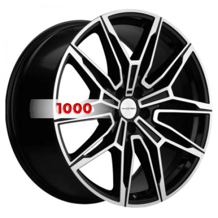 11*21 5*112 ET43 66,6 Khomen Wheels KHW2105 Black-FP (X5/X6/X7 осн.) - 1