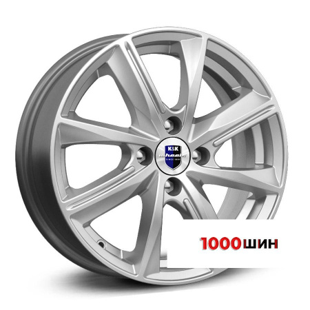 6*15 4*100 ET50 60,1 КиК Арнар-оригинал (КС904) Сильвер SK - 1