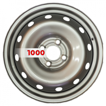 6*15 4*100 ET50 60,1 ТЗСК Lada Largus Серебро - 1