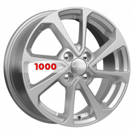 6*15 4*100 ET48 54,1 iFree Original КС861 Сильвер (ZV Hyundai Solaris I) - 1