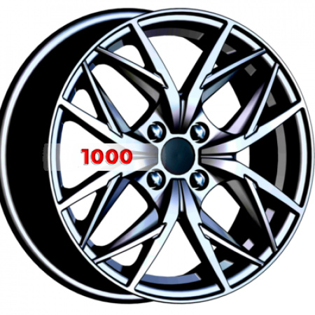 6,5*16 4*100 ET50 60,1 Скад Асти (КЛ377) Графит - 1