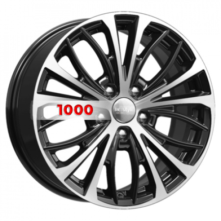 7,5*17 5*114,3 ET45 60,1 iFree Original КС873 Алмаз черный (Camry V7) - 1