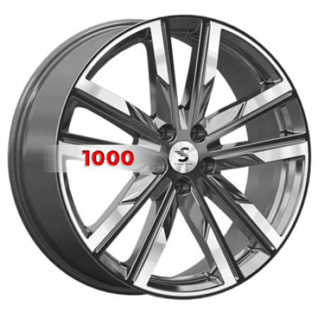 8*20 5*108 ET36 65,1 Premium Series КР014 Diamond Gloss Graphite - 1