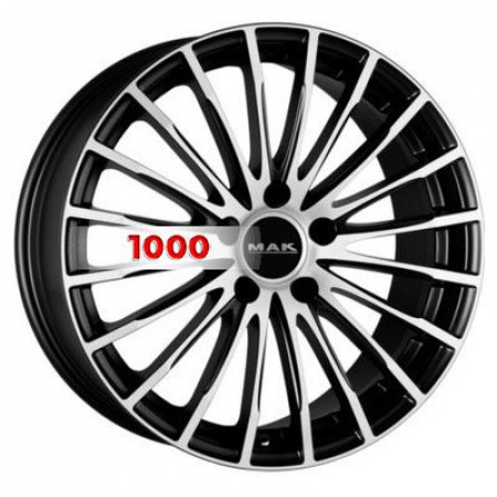 8*18 5*112 ET25 66,6 MAK Starlight Ice Black - 1