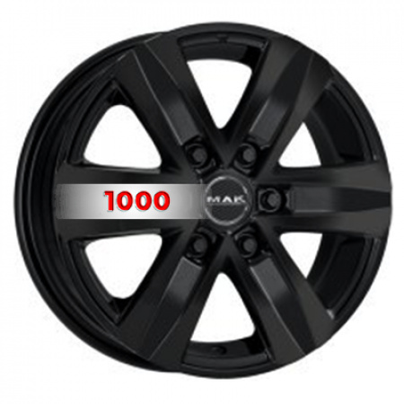 8*18 6*139,7 ET15 106,1 MAK Stone 6 Gloss Black - 1