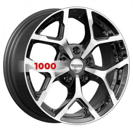 6,5*16 5*114,3 ET40 60,1 SKAD Original KL-368 Алмаз (Camry XV7) - 1