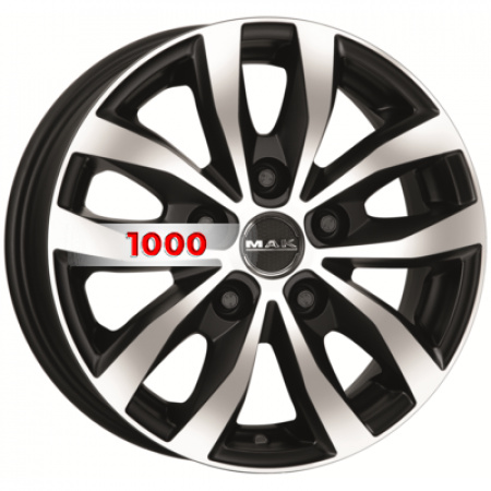 7*17 5*120 ET60 65,1 MAK Load 5 Ice Black - 1