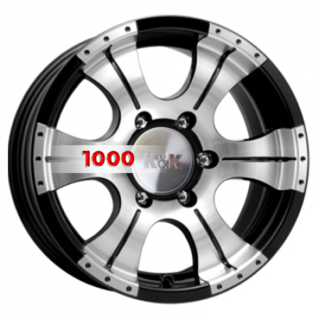 8*16 6*139,7 ET20 108,5 КиК Байконур (КС465М) Алмаз черный - 1