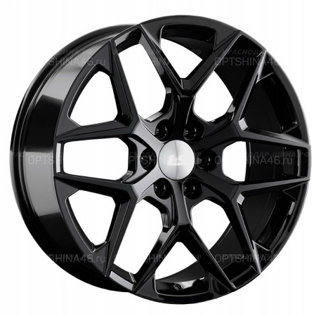 9*22 6*139,7 ET30 100,1 LS 1372 BK (конус, Колпак+лого) - 1