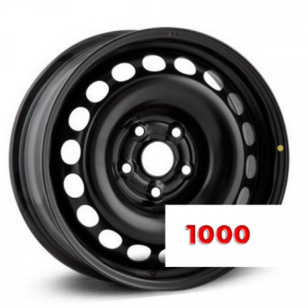 7*16 5*108 ET46 65,1 Magnetto 16013 AM Black (Peugeot K0 / Traveller) - 1