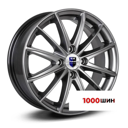 6*15 4*98 ET35 58,6 КиК Пойнт Бланк (КС884) Дарк платинум - 1