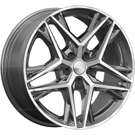 8*18 5*130 ET43 84,1 Скад Челси (КЛ1100) Алмаз графит - 1