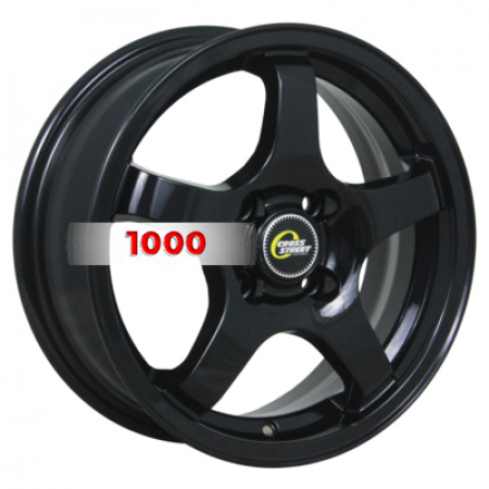 6,5*16 5*110 ET37 65,1 Cross Street CR-14 Black - 1
