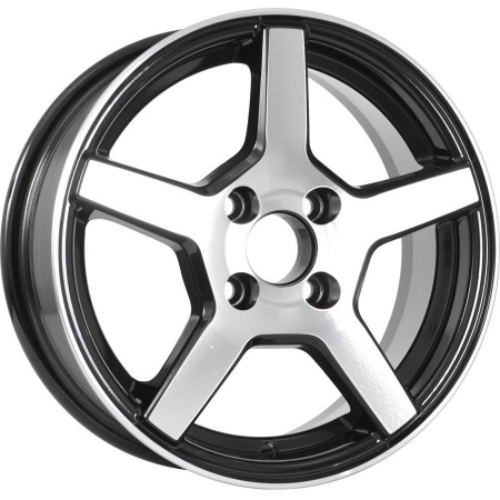 5,5*14 4*98 ET33 58,6 RST R024 Черный с полированной лицевой поверхностью - 1