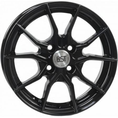 5,5*14 4*100 ET40 60,1 RST R014 Черный глянцевый - 1