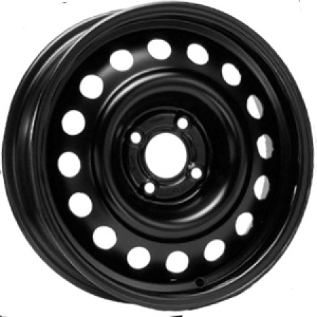 6,5*16 4*108 ET27 65,1 TREBL 7845 Черный - 1
