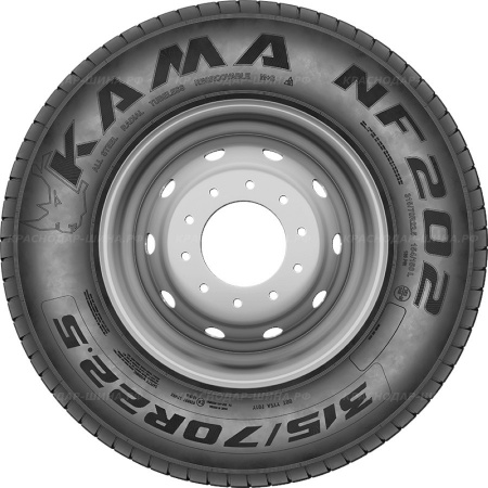 315/70 R22,5 152/148M Кама NF-202 Рулевая - 1