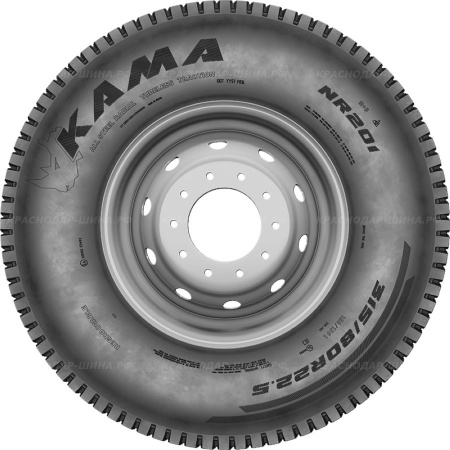 315/80 R22,5 156/150L Кама NR-201 Ведущая - 1