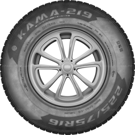 225/75 R16 104Q Кама 219 - 1