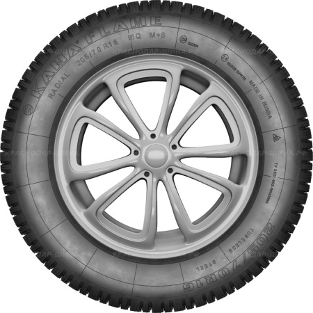 205/70 R16 91Q Кама Флейм - 1